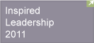 2011 Schedule of Leadership Development programs